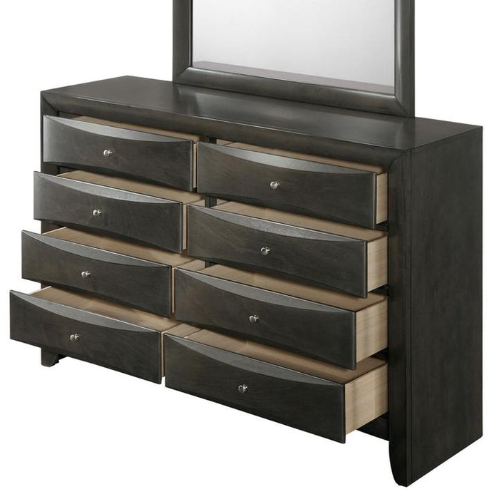 Emily Gray Dresser - B4270-1 - Lara Furniture