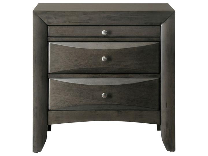 Emily Gray Nightstand - B4270-2 - Lara Furniture