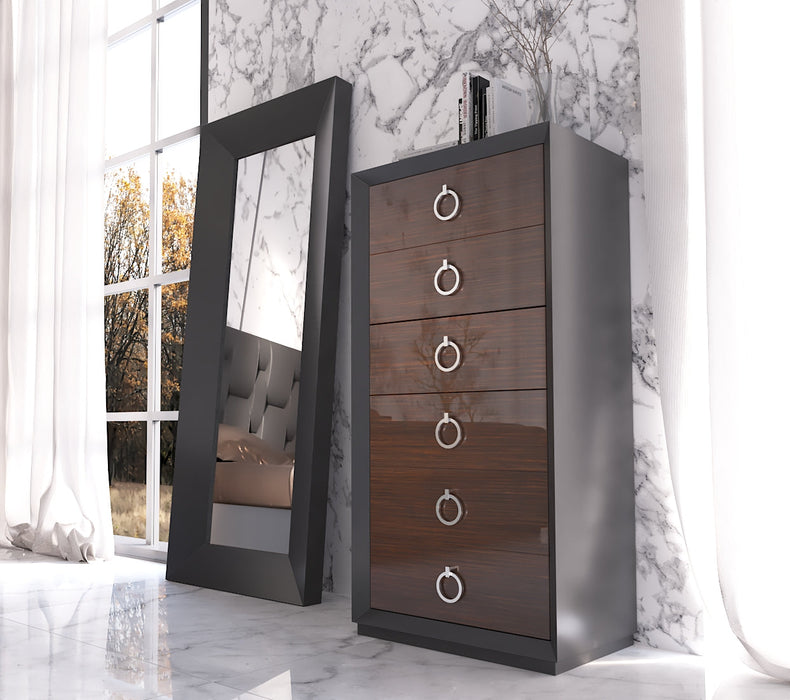 Emporio Black Chest - i37500 - Lara Furniture