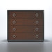 Emporio Black Dresser / Mirror Set - Lara Furniture