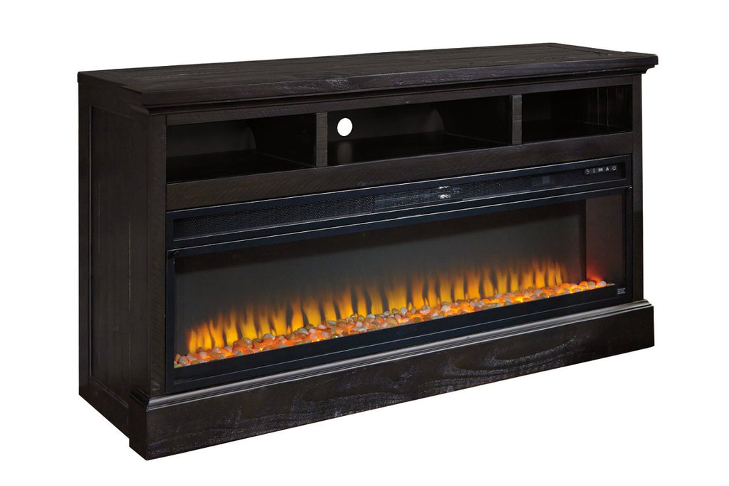 Entertainment Accessories Black Electric Fireplace Insert - W100-22 - Lara Furniture