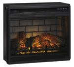 Entertainment Accessories Black Electric Infrared Fireplace Insert - W100-101 - Lara Furniture