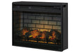 Entertainment Accessories Black Electric Infrared Fireplace Insert - W100-121 - Lara Furniture