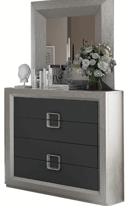 Enzo Dressers/Chest/Mirror Set - Lara Furniture