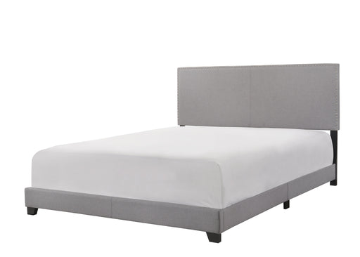 Erin Gray Upholstered King Bed - 5271GY-K-NH - Lara Furniture