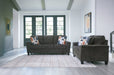 Erinslane Sofa and Loveseat in Dusk - PKG020891