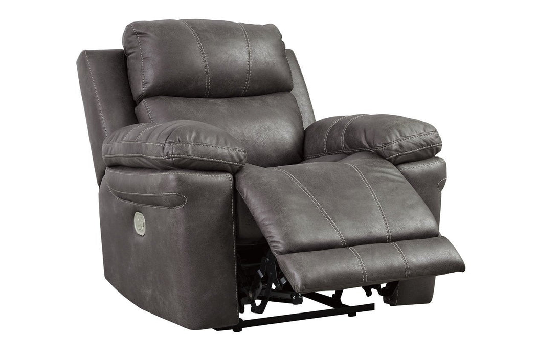 Erlangen Midnight Power Recliner - 3000413 - Lara Furniture