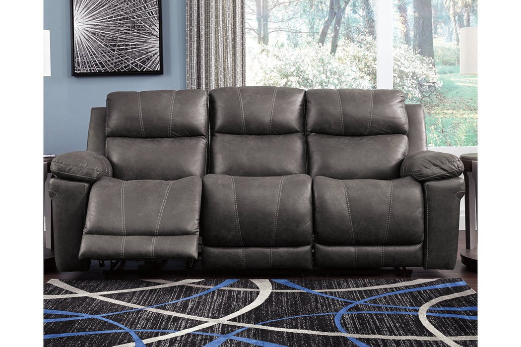 Erlangen Midnight Power Reclining Sofa - 3000415 - Lara Furniture