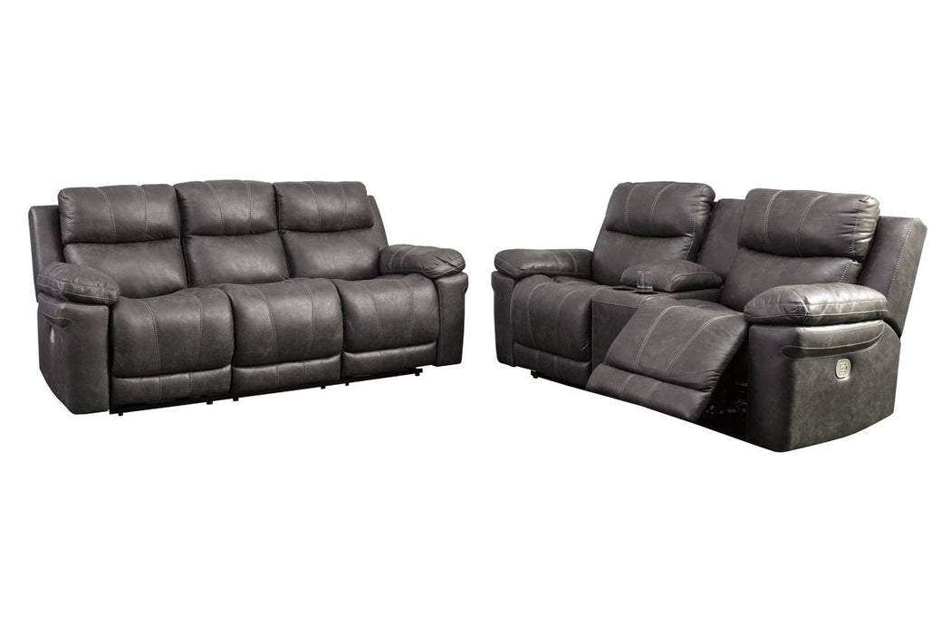 Erlangen Midnight Power Reclining Sofa - 3000415 - Lara Furniture