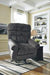 Ernestine Slate Power Lift Recliner - 9760112 - Lara Furniture