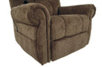 Ernestine Truffle Power Lift Recliner - 9760212 - Lara Furniture