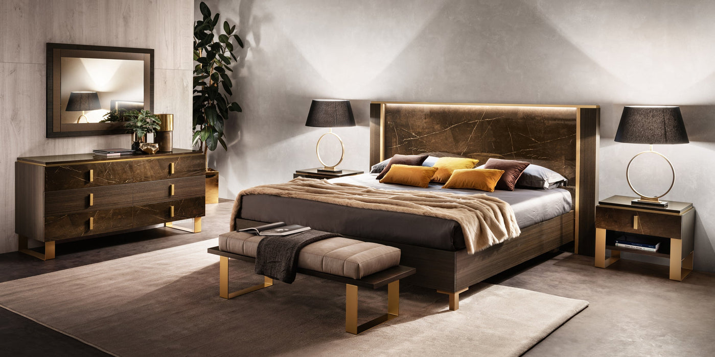 Essenza Bed Queen - Lara Furniture