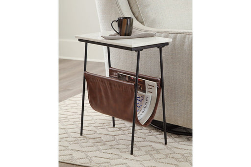 Etanbury Brown/Black/White Accent Table - A4000254 - Lara Furniture