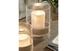 Eudocia Clear Candle Holder (Set of 2) - A2000456 - Lara Furniture