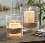 Eudocia Clear Candle Holder (Set of 2) - A2000456 - Lara Furniture