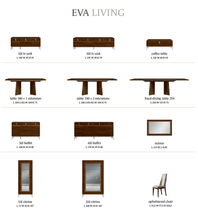 Eva Dining Table - i39829 - Lara Furniture