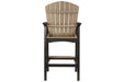 Fairen Trail Black/Driftwood Barstool (Set of 2) - P211-130 - Lara Furniture