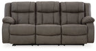 First Base Reclining Sofa - 6880488 - Lara Furniture