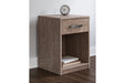 Flannia Gray Nightstand - EB2520-191 - Lara Furniture