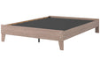 Flannia Gray Queen Platform Bed - EB2520-113 - Lara Furniture