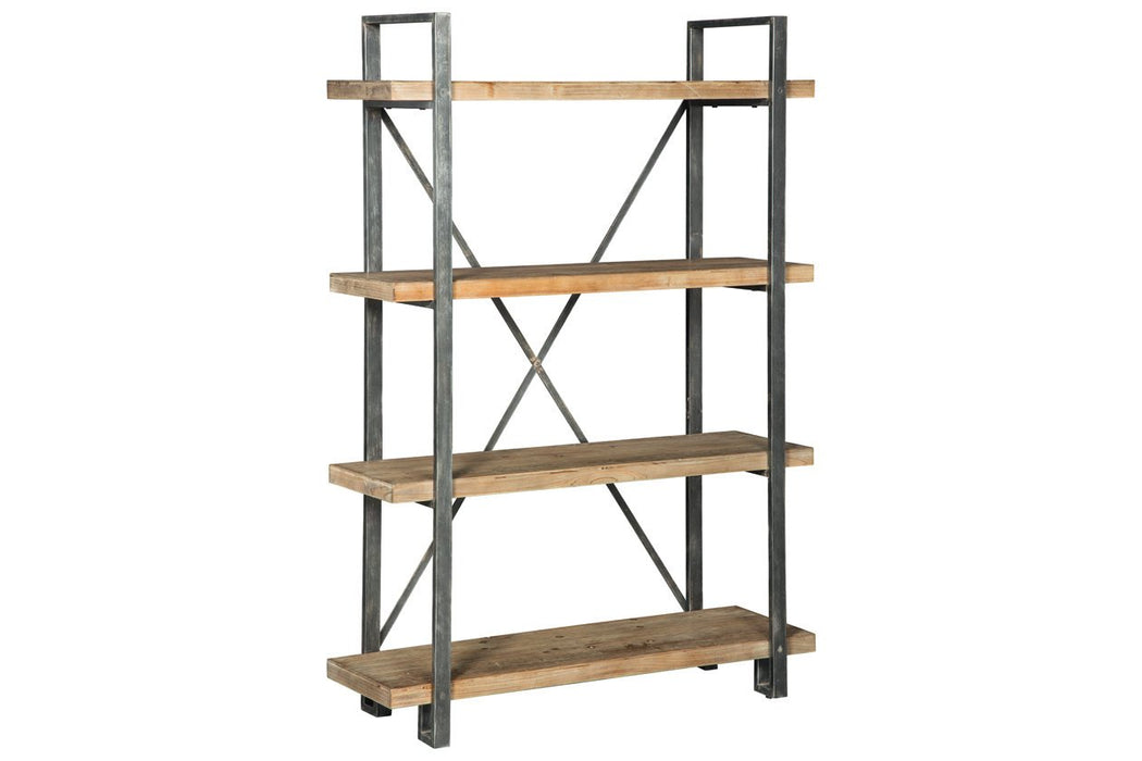 Forestmin Brown/Black Bookcase - A4000045 - Lara Furniture