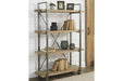 Forestmin Brown/Black Bookcase - A4000045 - Lara Furniture