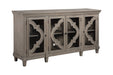 Fossil Ridge Gray Accent Cabinet - A4000037 - Lara Furniture