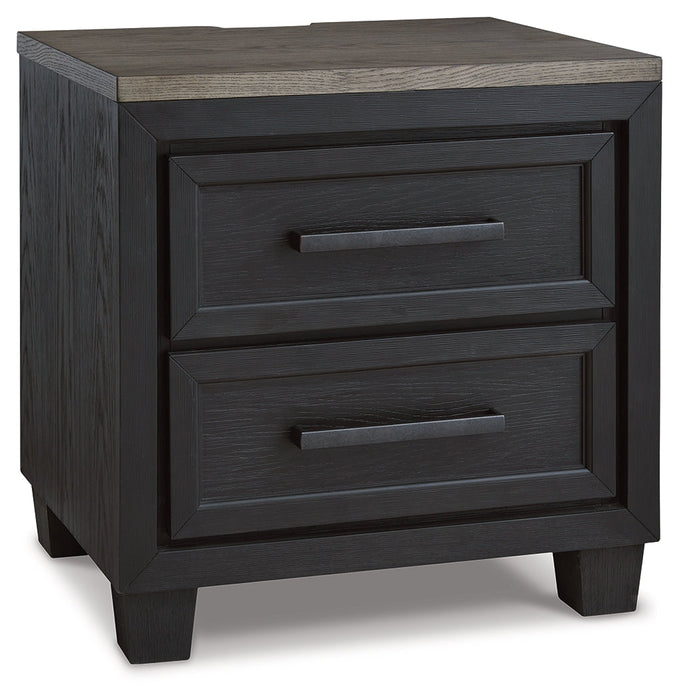 Foyland Nightstand - B989-92 - Lara Furniture