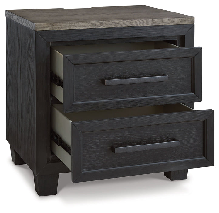 Foyland Nightstand - B989-92 - Lara Furniture