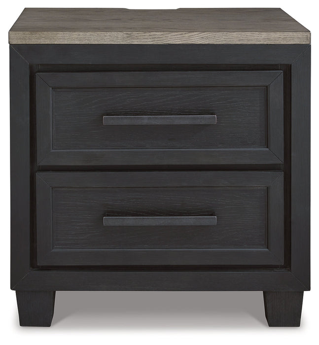 Foyland Nightstand - B989-92 - Lara Furniture