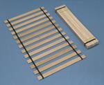 Frames and Rails Brown Twin Roll Slat - B100-11 - Lara Furniture