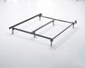 Frames and Rails Metallic Queen/King/California King Bolt on Bed Frame - B100-66 - Lara Furniture