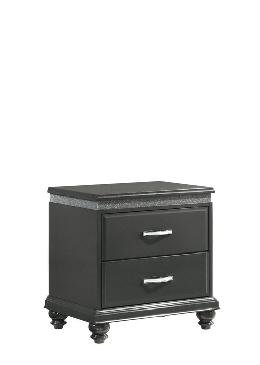 Frampton Gray Nightstand - B4790-2 - Lara Furniture