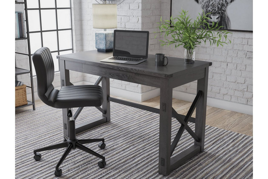 Freedan Grayish Brown 48" Home Office Desk - H286-26 - Lara Furniture