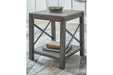 Freedan Grayish Brown End Table - T175-2 - Lara Furniture