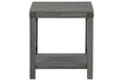 Freedan Grayish Brown End Table - T175-2 - Lara Furniture