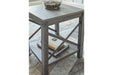 Freedan Grayish Brown End Table - T175-2 - Lara Furniture