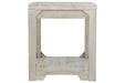 Fregine Whitewash End Table - T755-3 - Lara Furniture