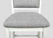 Fulton Chalk Grey Counter Height Set - Lara Furniture