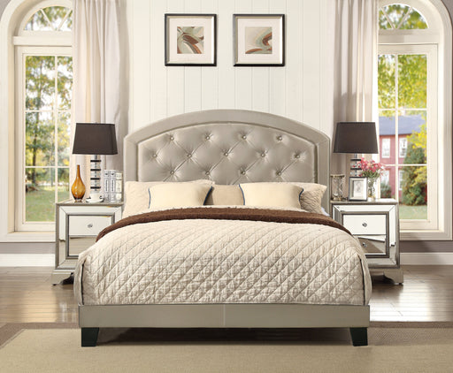 Gaby Gold Full Platform Bed - 5269PUGD-F - Lara Furniture