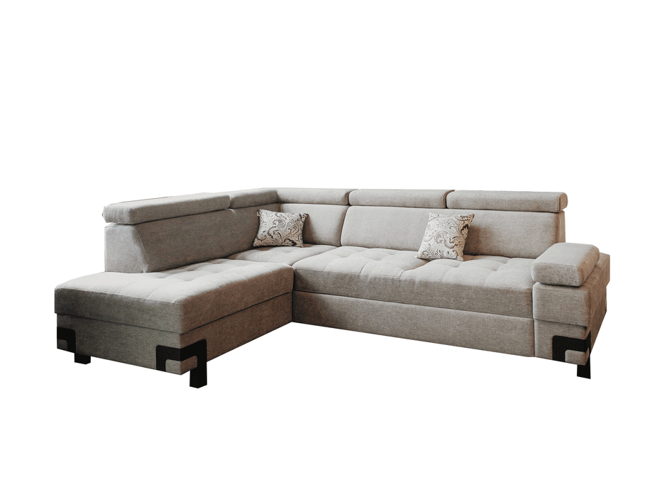 Garda Sectional W/ Bed And Storage - i30698 - Lara Furniture