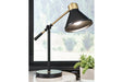 Garville Black/Gold Finish Desk Lamp - L734342 - Lara Furniture