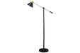 Garville Black/Gold Finish Floor Lamp - L734341 - Lara Furniture