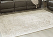 Gatwell Ivory/Gray/Tan 5' x 7' Rug - R406512