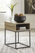 Gerdanet Natural End Table - T150-3 - Lara Furniture