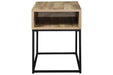 Gerdanet Natural End Table - T150-3 - Lara Furniture