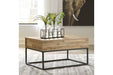 Gerdanet Natural Lift-Top Coffee Table - T150-9 - Lara Furniture