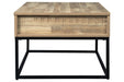 Gerdanet Natural Lift-Top Coffee Table - T150-9 - Lara Furniture