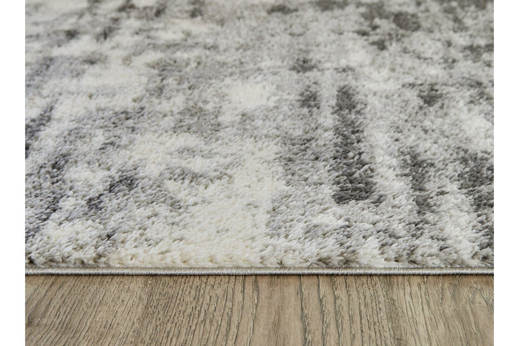 Gerdie Cream/Gray Large Rug - R404991 - Lara Furniture