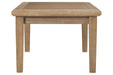 Gerianne Grayish Brown Coffee Table - P805-701 - Lara Furniture